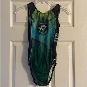 size small gymnastics leotard